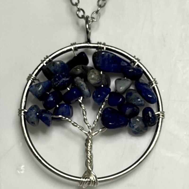 Necklace - Tree of Life - Lapis Lazuli